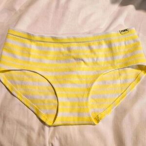 Victoria's Secret PINK Hipster Neon Striped Panty | Medium New with tags 💖